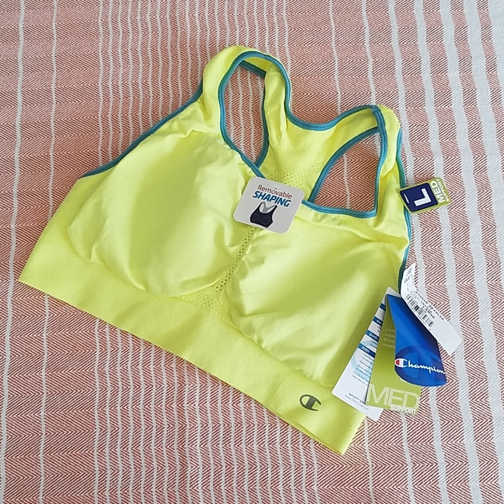 •NWT• Champion Medium Support Bra Sz. L